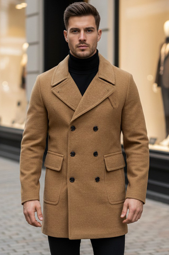 Herren Wintermantel Camel Dstreet CX0362