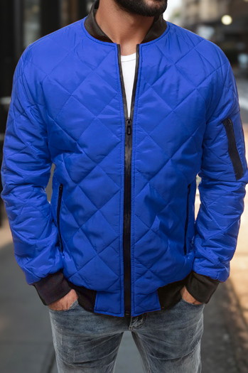 Herren Gesteppte Bomberjacke Weinrot Dstreet TX2214