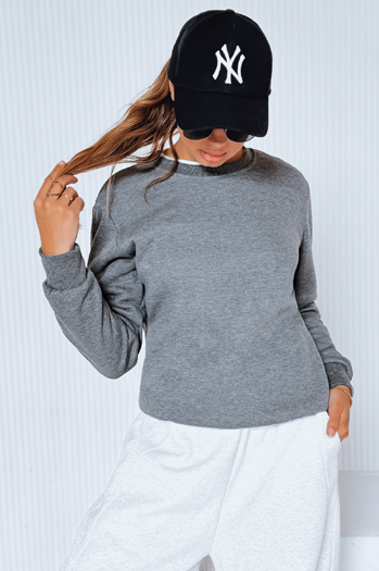 Damen Sweatshirt FASHION II Anthrazit BY0151