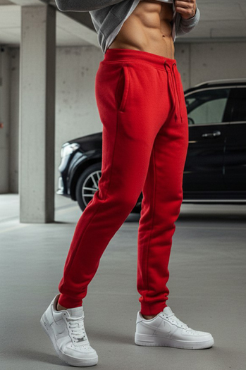 Herren Sporthose rot Dstreet UX2711