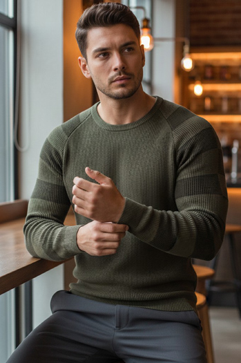 Herren Pullover Khaki Dstreet WX1637