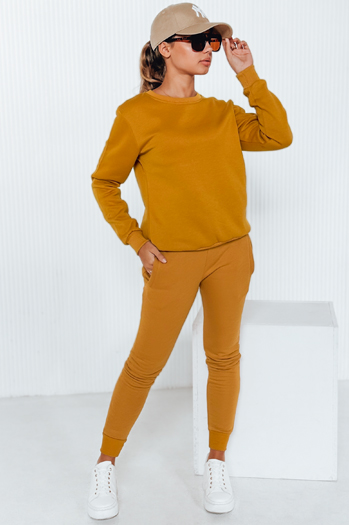 Damen Trainingsanzug FITT camel Dstreet AY0505