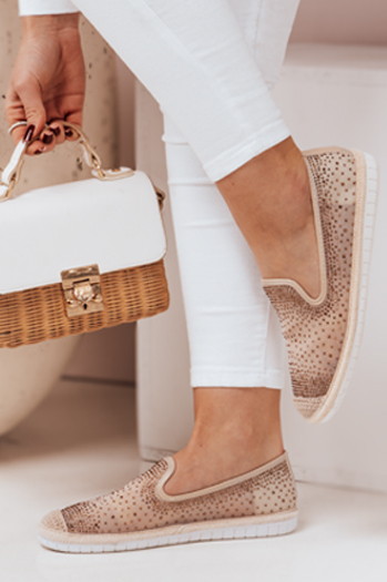 Damen SHINE gold Espadrilles Dstreet ZY0061