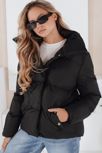 Damen Steppwinterjacke LARO schwarz Dstreet TY1994