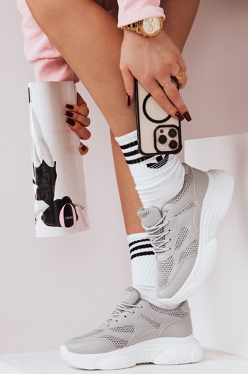 RISNA Damen Turnschuhe grau Dstreet ZY0109