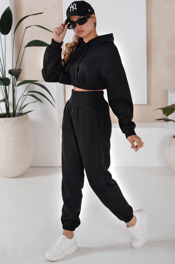 Damen Trainingsanzug SERINE Schwarz Dstreet AY0643
