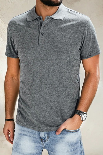 Dunkelgraues Herren Dstreet-Poloshirt PX0509