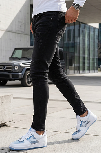 Herren Jeanshose Schwarz Dstreet UX3800