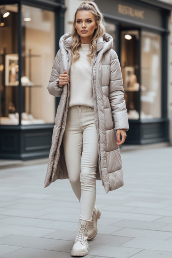 Damen Mantel LINA Beige Dstreet TY3110