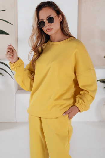 Damen Trainingsanzug Set ARIELLA PREMIUM Gelb AY0734