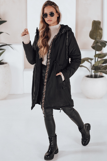 Damen Parka VERONI Schwarz Dstreet TY3233
