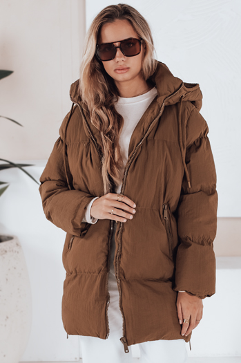 Damen Steppjacke LETLIS camel Dstreet TY3245