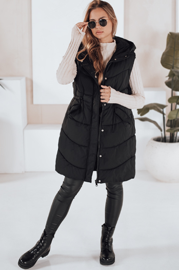 Damen Steppweste GAMIS Schwarz Dstreet TY3291