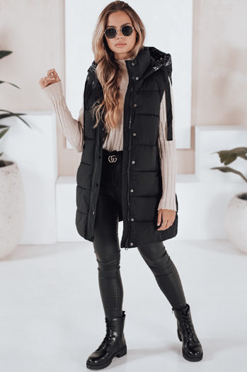 Damen Steppweste TOLIS Schwarz Dstreet TY3297