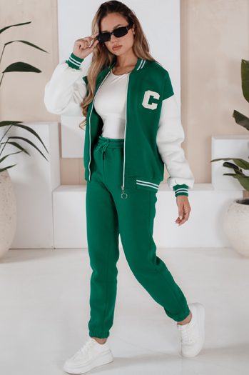 Damen Trainingsanzug-Set CELIA Farbe Grün DSTREET AY0772