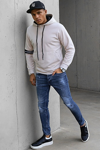 Herren Sweatshirt camel Dstreet BX5436