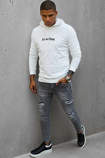 Herren Sweatshirt Creme Dstreet BX5476