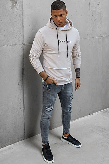 Herren Sweatshirt Kamel Dstreet BX5477