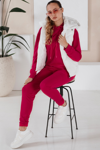 Damen Trainingsanzug-Set MIGEL Farbe Fuchsie DSTREET AY0810