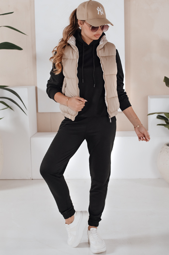 Damen Trainingsanzug-Set MIGEL Farbe Schwarz DSTREET AY0811