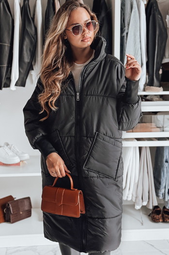 Damen Oversize-Jacke NADIA schwarz Dstreet TY2436z