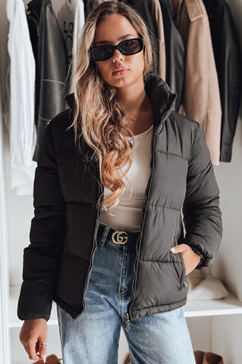 Damen Steppjacke LAROSE Farbe Schwarz DSTREET TY3767