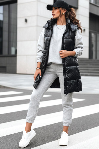 GANT Damen Langweste schwarz Dstreet TY3839