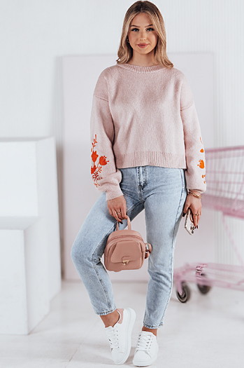 Damen-Pullover LYRA rosa Dstreet MY2215