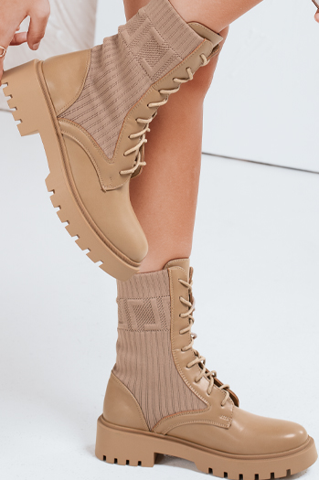 Damen Schuhe CALLA Farbe Khaki DSTREET ZY0381