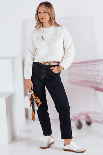 Damen Pullover in Übergröße BILLIS ecru Dstreet MY2284