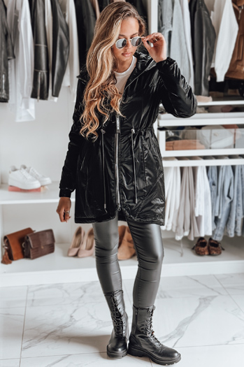 Damen Parka Jacke HENRY schwarz Dstreet TY4106