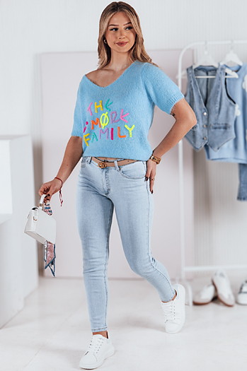 Damen-Pullover FATEL blau Dstreet MY2316