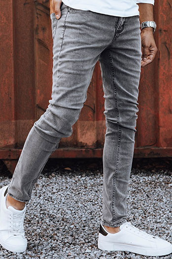 Graue Denim-Hose für Männer Dstreet UX4233