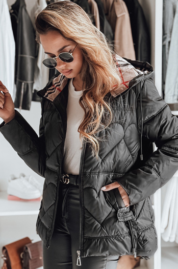 Damen Steppjacke OLMO schwarz Dstreet TY4242