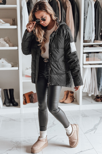 Damen Steppjacke HIMES Farbe Schwarz DSTREET TY4245
