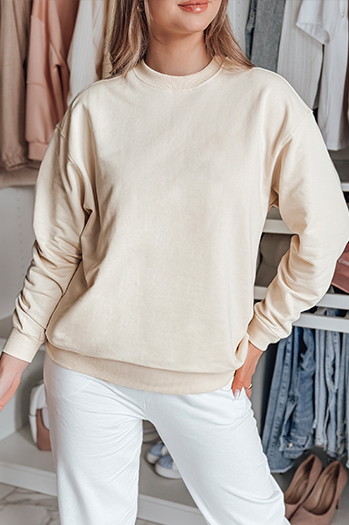 Damen SWAN Creme Sweatshirt Dstreet BY1294