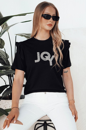 Damen-T-Shirt JOY schwarz Dstreet RY2526