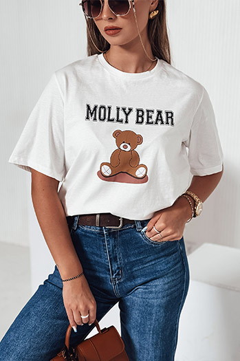 Damen MOLBER ecru T-shirt Dstreet RY2571