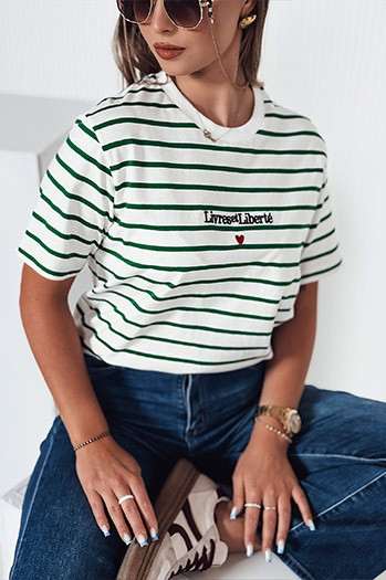 Damen T-shirt TUMULS weiß Dstreet RY2573