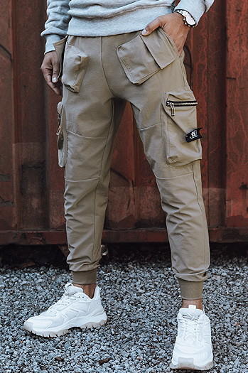 Herren Cargohose beige Dstreet UX4302