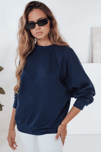 UZORI Damen Sweatshirt navy blau Dstreet BY1296