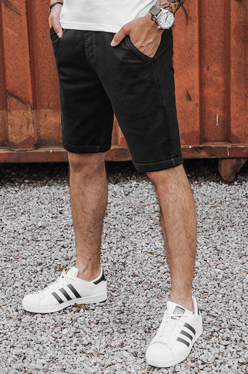 Herren Denim-Shorts schwarz Dstreet SX2435