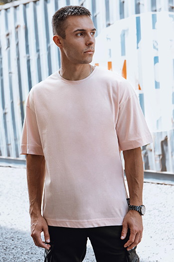Herren T-shirt Rosa Dstreet RX5601
