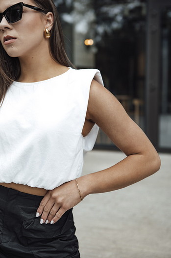 KORSA Bluse Weiß Dstreet RY2644