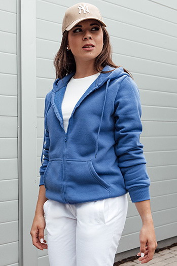 Damen VICTORIA Sweatshirt dunkelblau BY1320