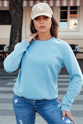 Damen FASHION II Sweatshirt hellblau Dstreet BY1327
