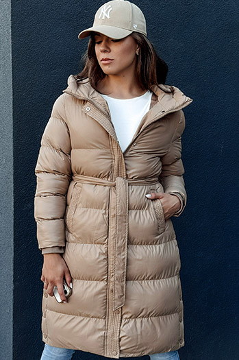 Damen Steppmantel GLAMMANT beige Dstreet TY4354