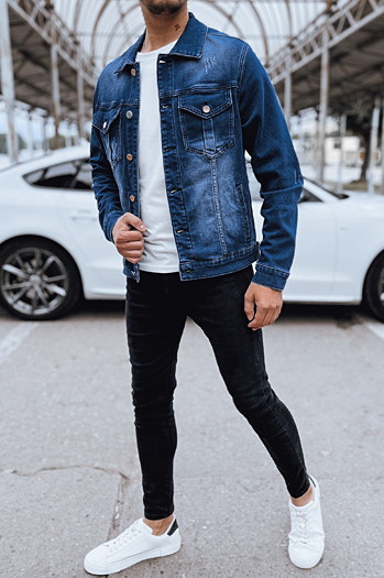 Herren Jeansjacke blau Dstreet TX4718