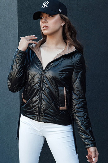 Damen Steppjacke MAXWELL schwarz Dstreet TY4416