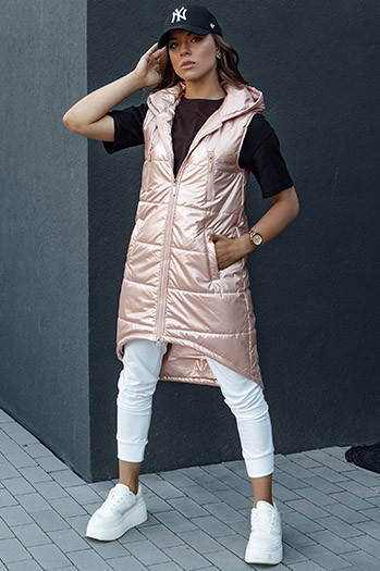 Damen Steppweste MERIS lila Dstreet TY4424